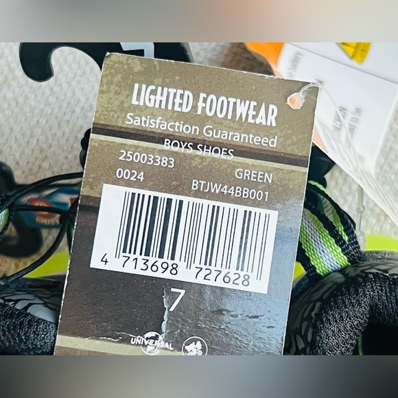 Jurassic World Toddler Boys Athletic Light-up Sneaker size 7 - Picture 7 of 7